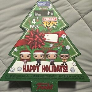 FUNKO The Office Christmas Walmart Edition minis